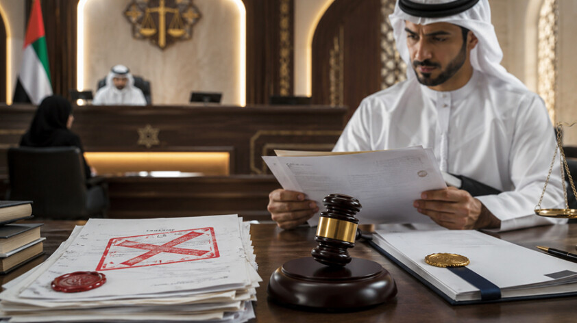 Why UAE Courts Reject Non Certified Documents